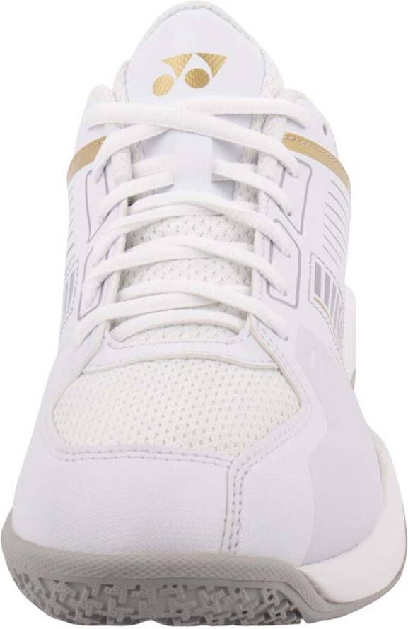 Yonex Strider FLOW badmintonschoenen wit goud