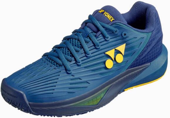 Yonex Tennisschoen Power Cushion Eclipsion 5 Heren Blauw Geel