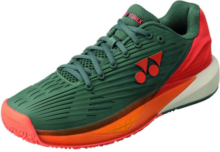 Yonex Tennisschoen Power Cushion Eclipsion 5 Heren Groen Oranje