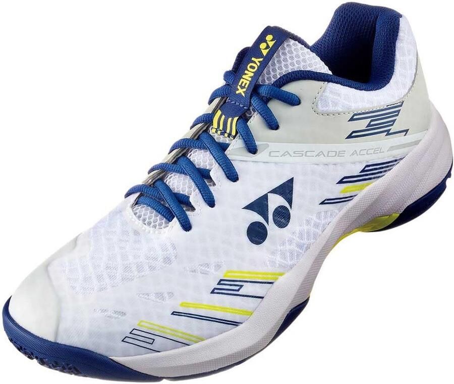 Yonex PC Cascade Accel Indoor Badmintonschoenen Wit Navy