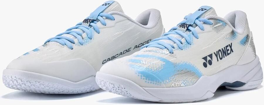 Yonex PC Cascade Accel WIDE heren badmintonschoen wit