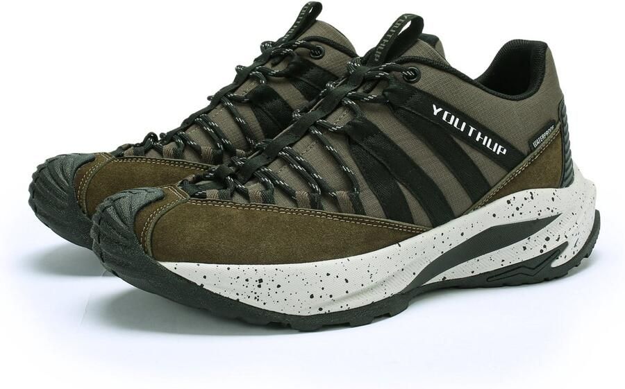 YOUTHUP Heren Casual Outdoor Lage Bergschoen Antislip Slijtvast