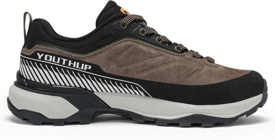 YOUTHUP Heren Casual Outdoor Lage Wandelschoen Waterdicht Antislip