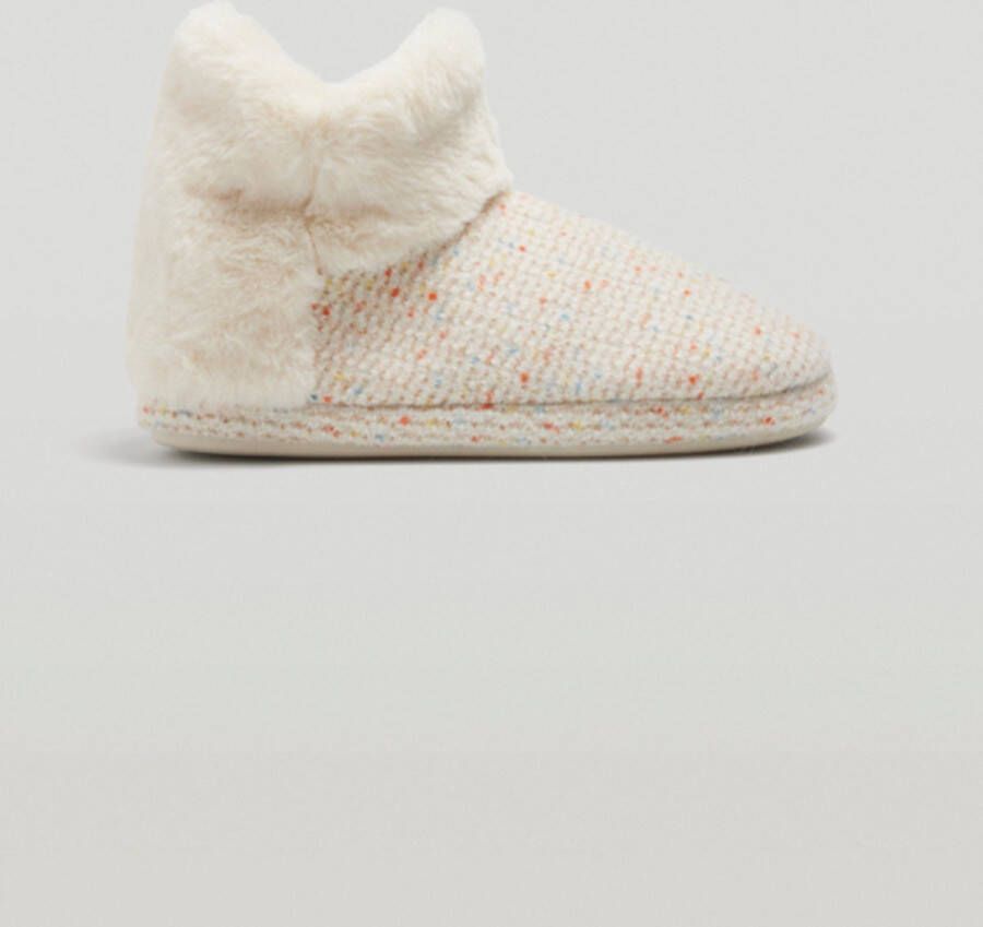 Ysabel Mora Dames sloffen huis extra warm creme kwaliteit YM