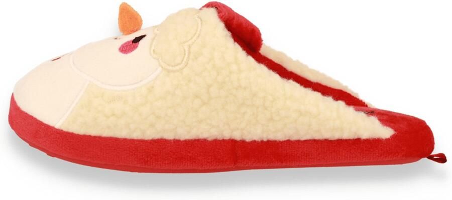 Ysabel Mora Kinder sloffen laag model Xmas rood wit kwaliteit YM