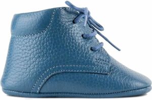 Yucco Kids Little one Babyslofjes Instappers Leer Blauw t m