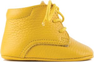Yucco Kids Little one Babyslofjes Instappers Leer Geel t m