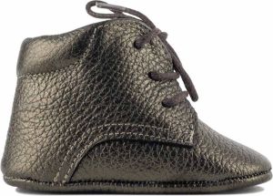 Yucco Kids Little one Babyslofjes Instappers Leer Groen Zwart t m