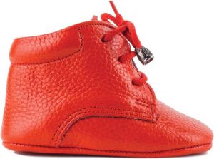 Yucco Kids Little one Babyslofjes Instappers Leer Bordeaux Rood t m