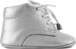 Yucco Kids Little one Babyslofjes Instappers Leer Zilver t m