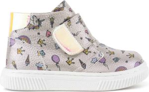 Yucco Kids Unicorn Kinderschoenen Sneakers Zilver t m