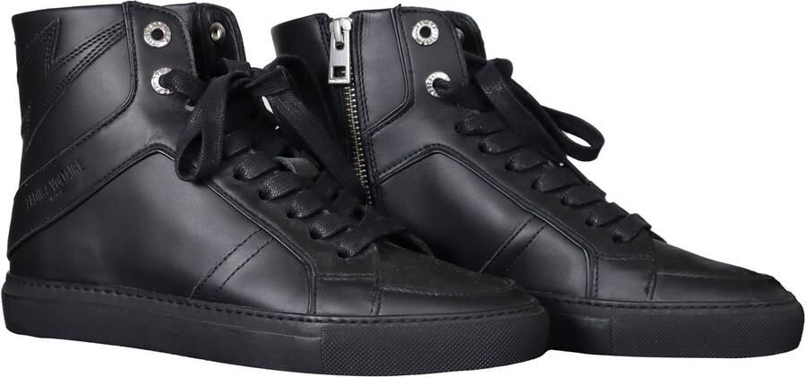 Zadig & Voltaire • zwarte hoge sneakers •