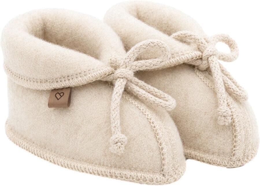 Zaffiro Sierra Beige Wollen Slofjes