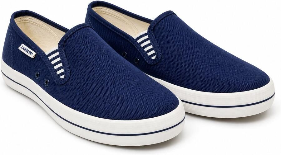 Zandstra Sports Zandstra Bootschoen Instap Canvas Navy