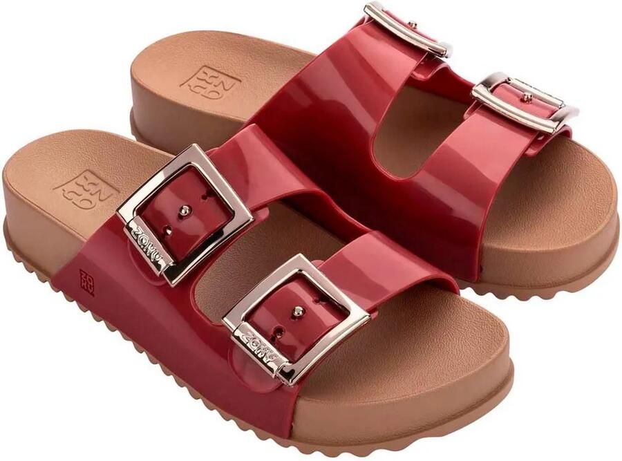 Zaxy Partner Iii Slippers Rood Vrouw