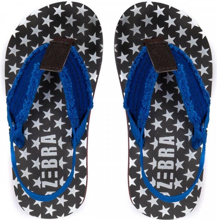 Zebra Boys slipper Stars 23 24 met bandje