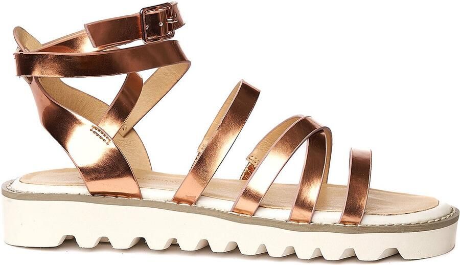 ZELLINI Brons goud Sandalen Goud