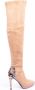 Zerba Dames Laarzen Camel Nubuck Leer Escina - Thumbnail 2