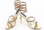 Zerba Dames Sandalen Gold Novella - Thumbnail 1