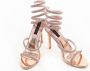 Zerba Dames Sandalen Goud Roze Novella - Thumbnail 2