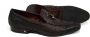Zerba Heren Instappers Loafers Zwart Leer Attinata - Thumbnail 5