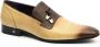 Zerba Heren Instappers Loafers Blauw Leer Nubuck- Montella - Thumbnail 8