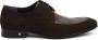 Zerba Heren Sneakers Veterschoenen Blauw Groen Leer Camaior - Thumbnail 1