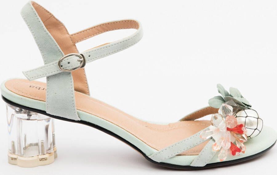 Zerba Dames Sandalen Muiltjes Multicolor Zijde Amalfi - Foto 2