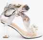 Zerba Dames Sandalen Muiltjes Zilver Guerrena - Thumbnail 3