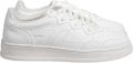 Z Zegna Logo Sneakers met Effen Veters White - Wit