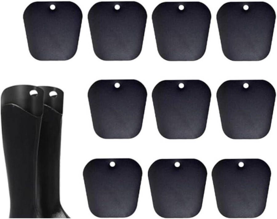 Zeynomax Boot Shape Inserts 10 Stuks Hoge Laars Ondersteuning en Zwart One Size Laars Accessoires met Verhoging