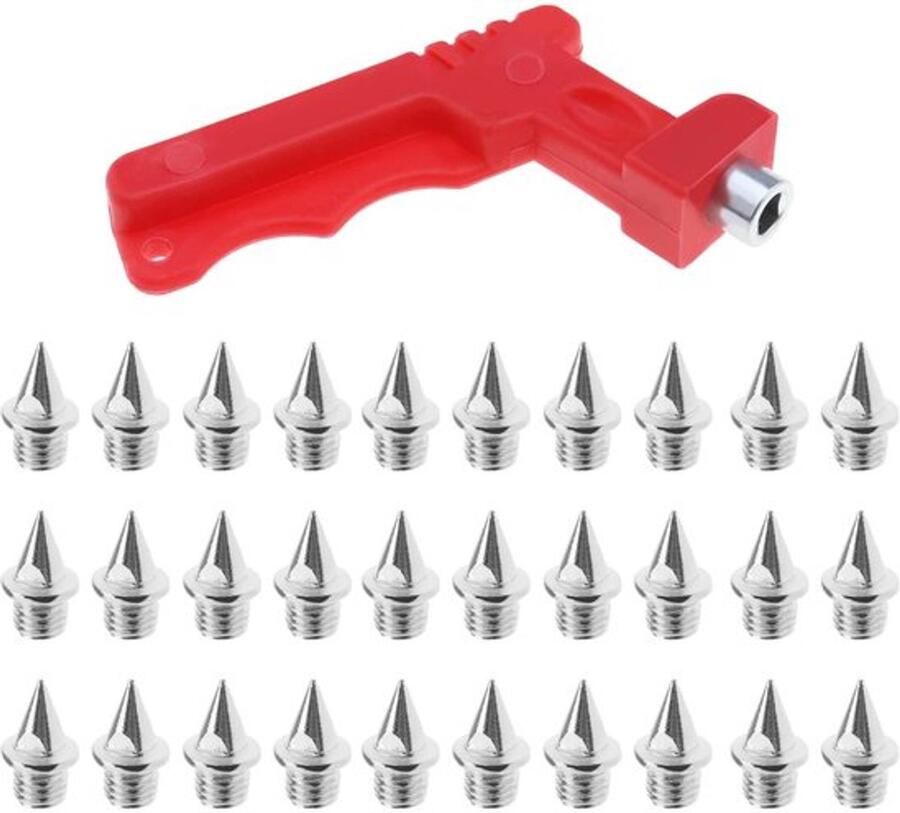 Allecto 30 Stuks Track Schoen Spikes Vervangingsspikes voor