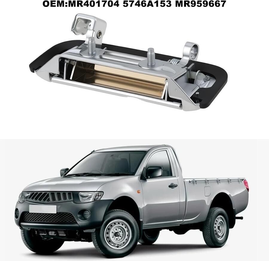 Zilver geschikt voor Mitsubishi L200 Triton 1996-2007 2016
