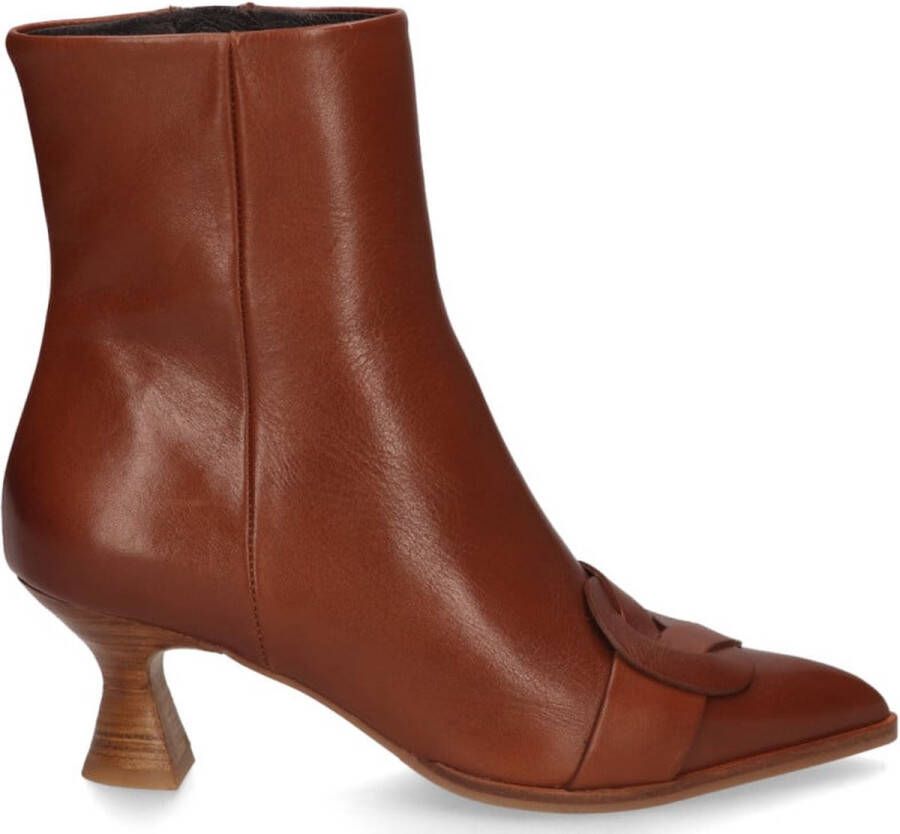 Zinda 1965 Cognac Dames Enkelboots