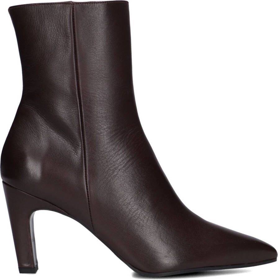 ZINDA Enkellaarsjes Dames 3203 Maat: 40 Materiaal: Leer Kleur: Bruin
