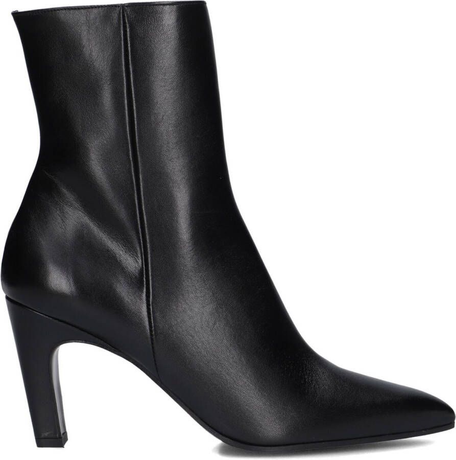 ZINDA Enkellaarsjes Dames 3203 Maat: 39 Materiaal: Leer Kleur: Zwart