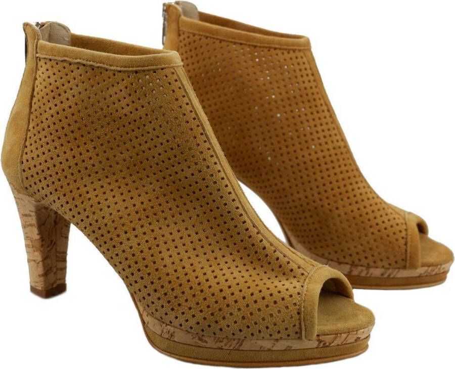 ZINDA Hoge Laarzen Dames 3227 Maat: 38 Materiaal: Leer Kleur: Zwart