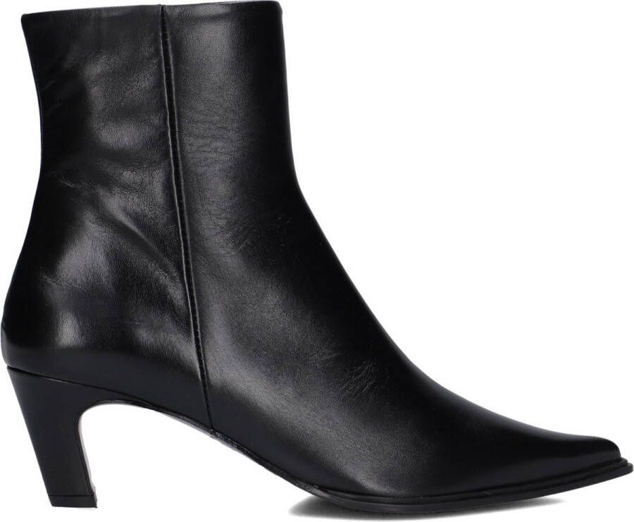 ZINDA Enkellaarsjes Dames 3243 Maat: 41 Materiaal: Leer Kleur: Zwart