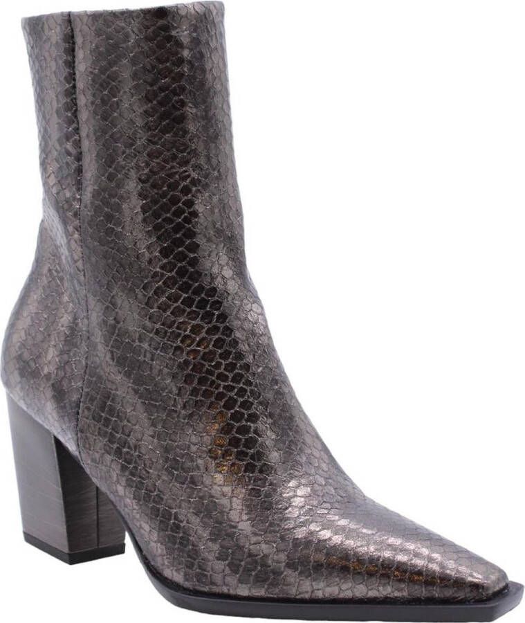 Zinda Stijlvolle Mykonos Enkellaarsjes Gray Dames