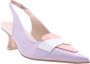 Zinda Peep Toe Peep Heel Purple - Thumbnail 1