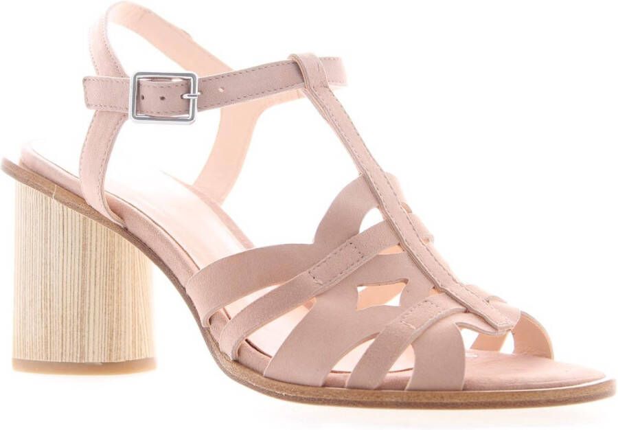 Zinda Verhoog je stijl met hoge hak sandalen Beige Dames