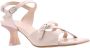Zinda Verhoog je stijl met hoge hak sandalen Beige Dames - Thumbnail 4