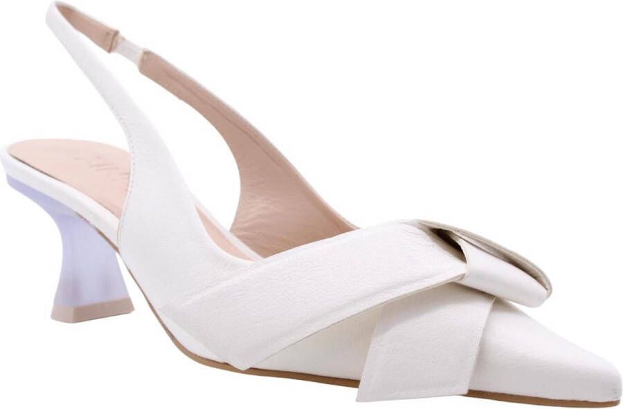 Zinda Elegante Slingback Hakken Beige Dames