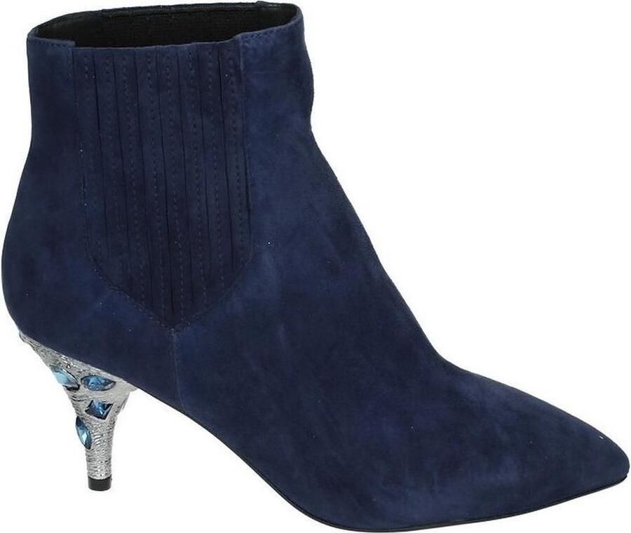 ZINDA Hoge Laarzen Dames 3227 Maat: 40 Materiaal: Leer Kleur: Bruin