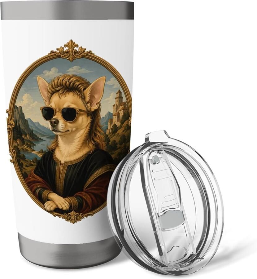 Zonnebril Renaissance dubbelwandige thermobeker