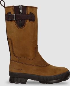 ZOO Adventure Adisa outdoor wandellaars Cognac brown 100% waterdicht & leer