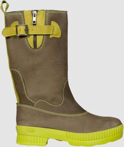 ZOO Adventure Adisa outdoor wandellaars Khaki 100% waterdicht & leer