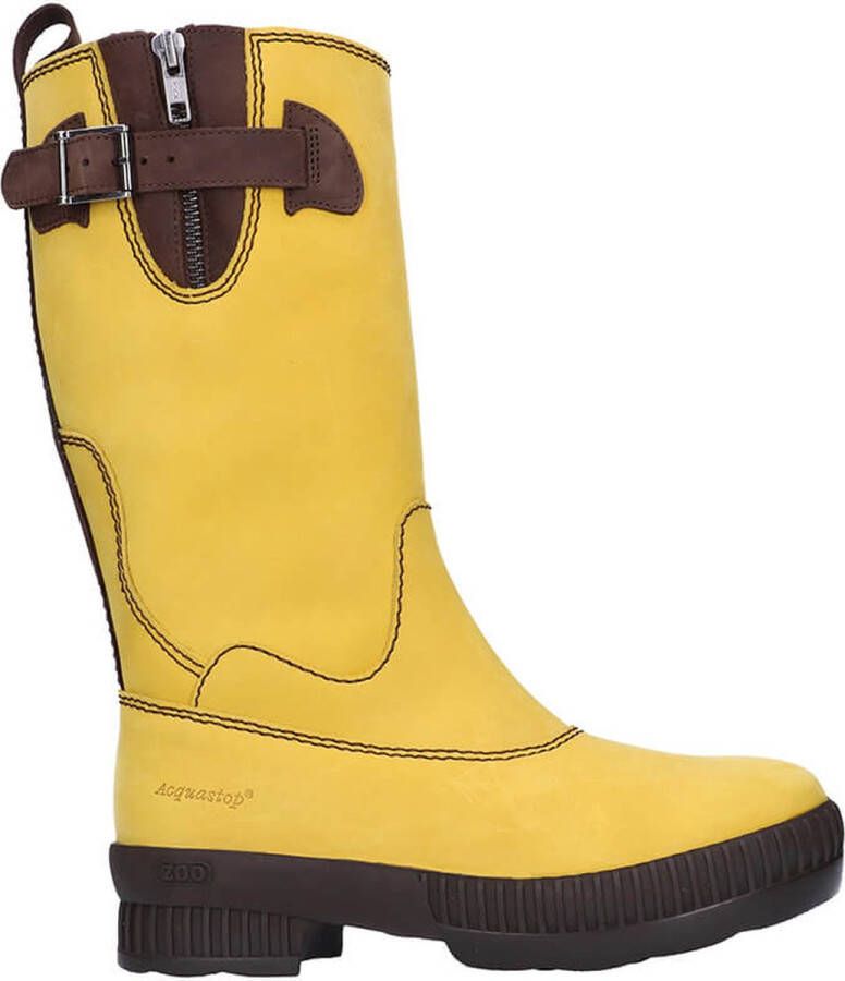 ZOO Adventure Adisa outdoor wandellaars Yellow 100% waterdicht & leer