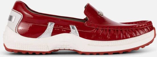 ZOO Adventure Claire Dames Mocassins Rood