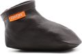 Zootjes Leren Babyslofje Chocolate Brown Baby-schoenen - Bruin
